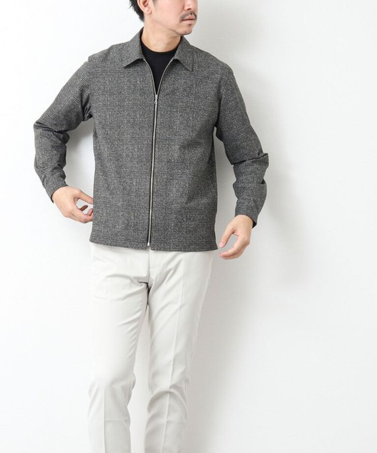 NOLLEY'S goodman「【COOL DOTS/クールドッツ】《吸水速乾》ジップシャツブルゾン 25SS」|ブルゾン・スタジャン|