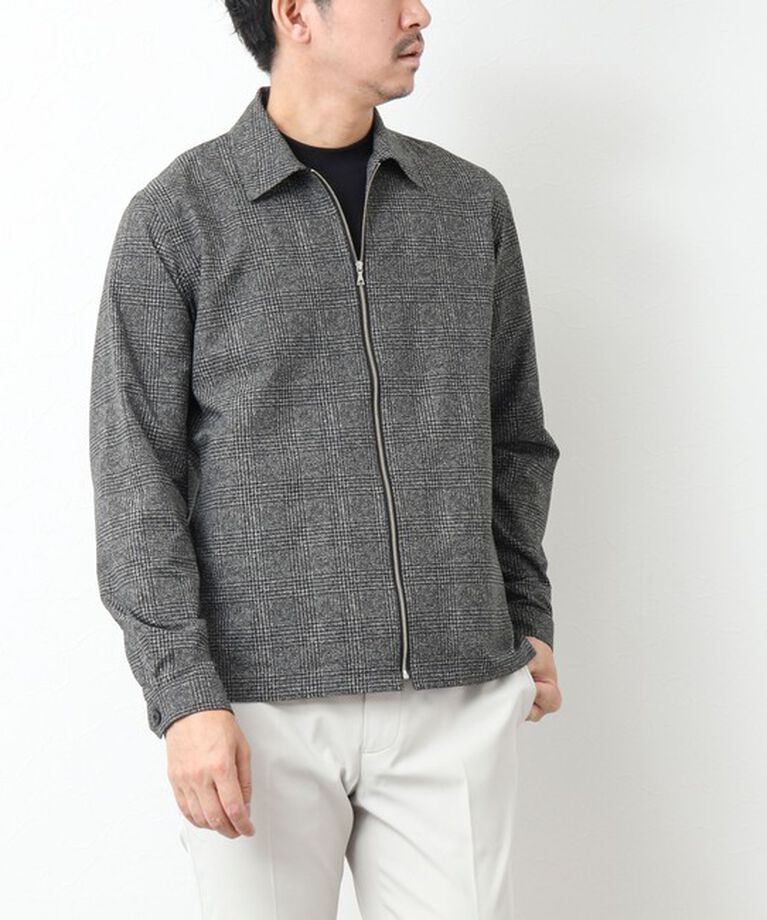 NOLLEY'S goodman「【COOL DOTS/クールドッツ】《吸水速乾》ジップシャツブルゾン 25SS」|ブルゾン・スタジャン|