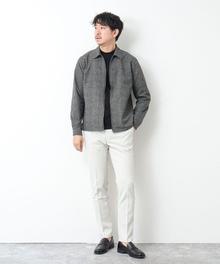 NOLLEY'S goodman「【COOL DOTS/クールドッツ】《吸水速乾》ジップシャツブルゾン 25SS」|ブルゾン・スタジャン|