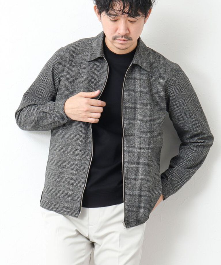 NOLLEY'S goodman「【COOL DOTS/クールドッツ】《吸水速乾》ジップシャツブルゾン 25SS」|ブルゾン・スタジャン|