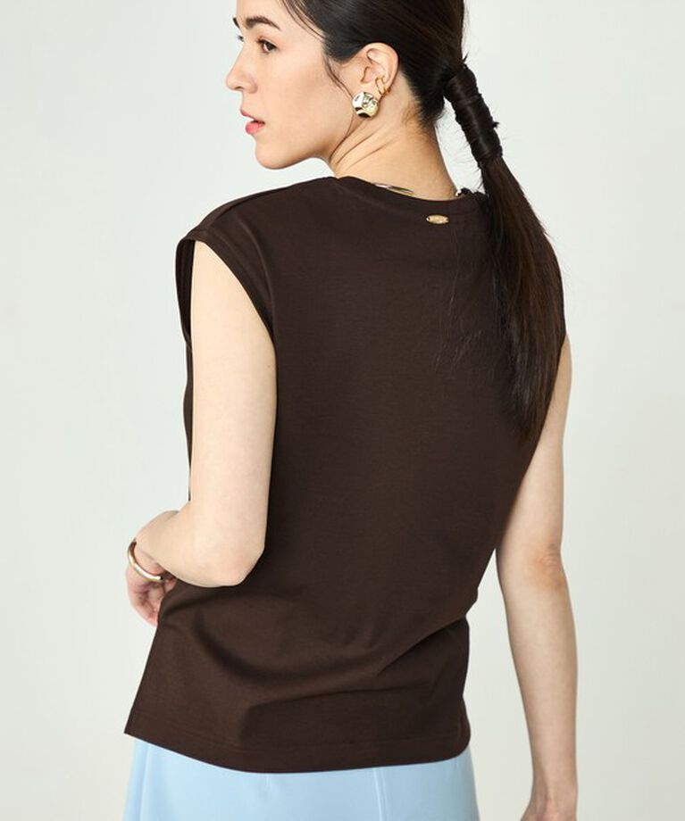 NOLLEY'S sophi「W&W ノースリーブプルオーバーカットソー」|Tシャツ・カットソー|