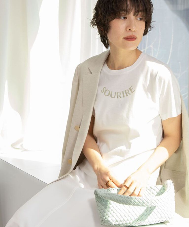 NOLLEY'S sophi「オーガニックコットンロゴT」|Tシャツ・カットソー|