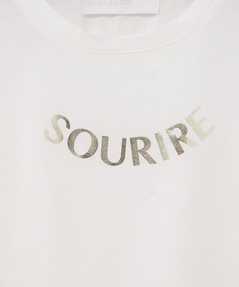 NOLLEY'S sophi「オーガニックコットンロゴT」|Tシャツ・カットソー|