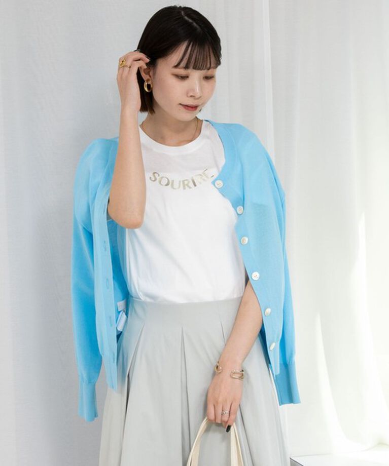 NOLLEY'S sophi「オーガニックコットンロゴT」|Tシャツ・カットソー|