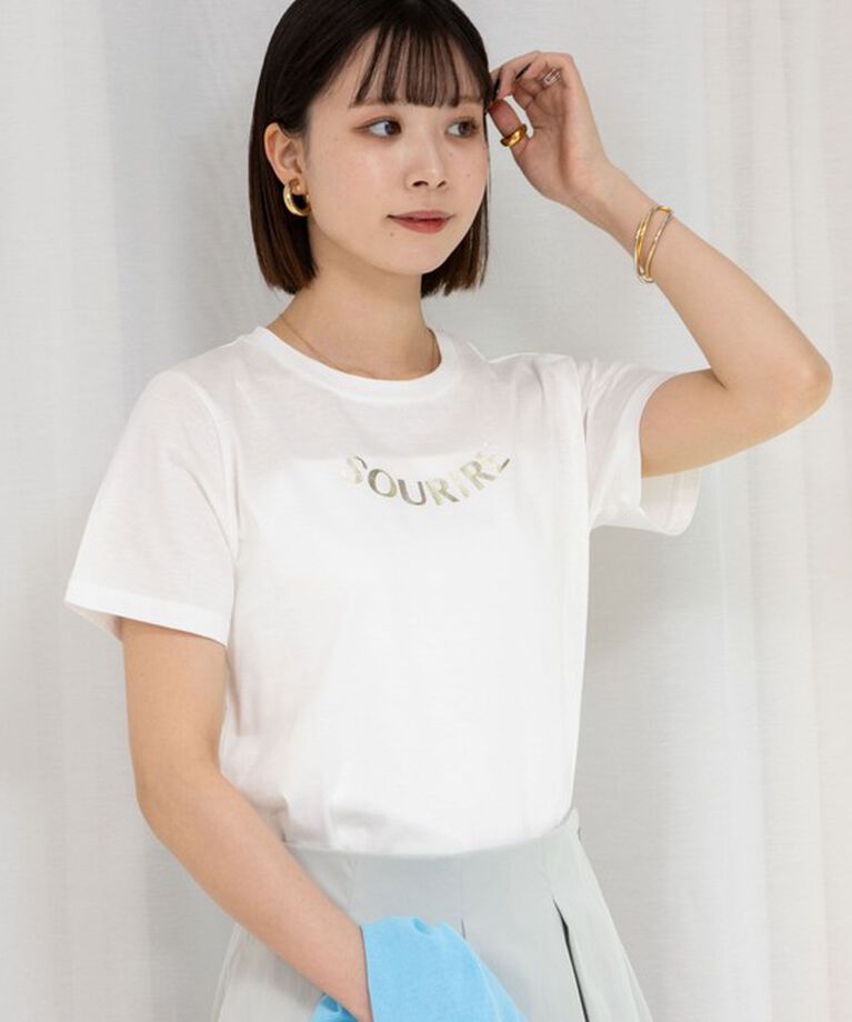 NOLLEY'S sophi「オーガニックコットンロゴT」|Tシャツ・カットソー|