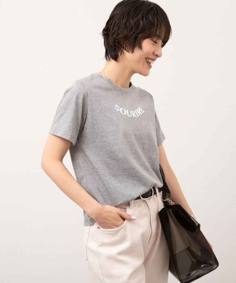 NOLLEY'S sophi「オーガニックコットンロゴT」|Tシャツ・カットソー|