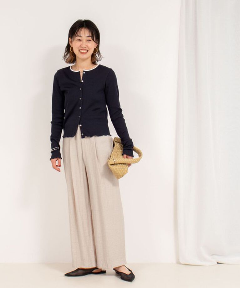NOLLEY'S「◇【WEB限定】《セットアップ対応》ジュピターインゴムイージーワイドパンツ」|その他|