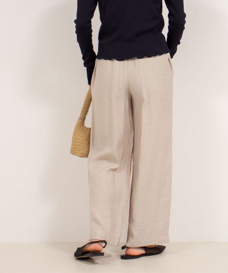 NOLLEY'S「◇【WEB限定】《セットアップ対応》ジュピターインゴムイージーワイドパンツ」|その他|