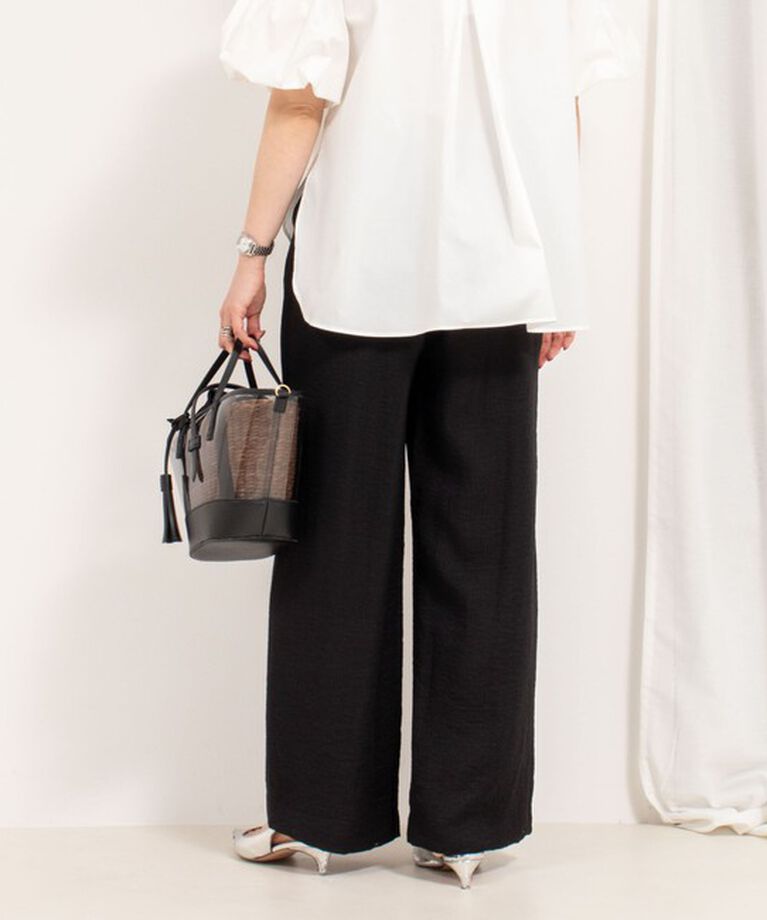 NOLLEY'S「◇【WEB限定】《セットアップ対応》ジュピターインゴムイージーワイドパンツ」|その他|