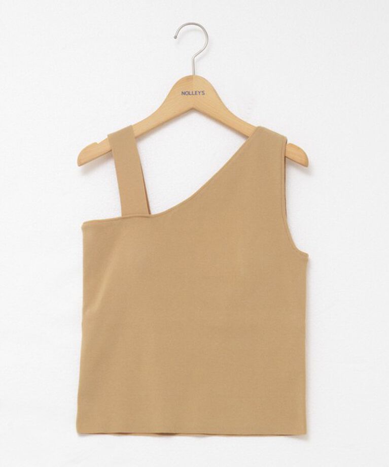 NOLLEY'S「◇【WEB限定】アシンメトリーカップ付きタンクトップ」|タンクトップ|