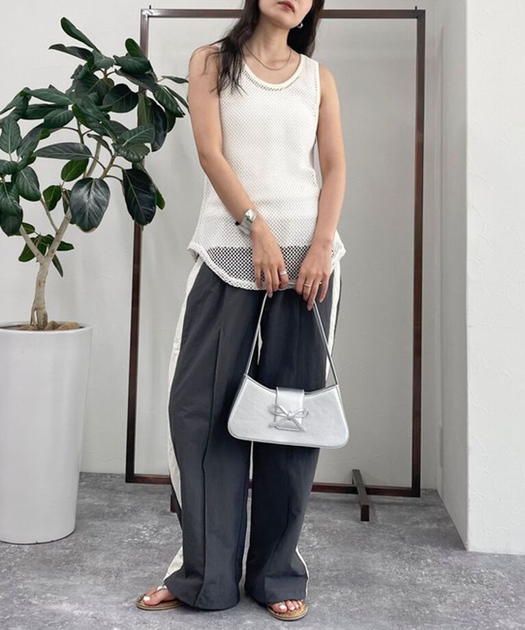 fredy emue「メッシュチュニックタンクトップ」|タンクトップ|