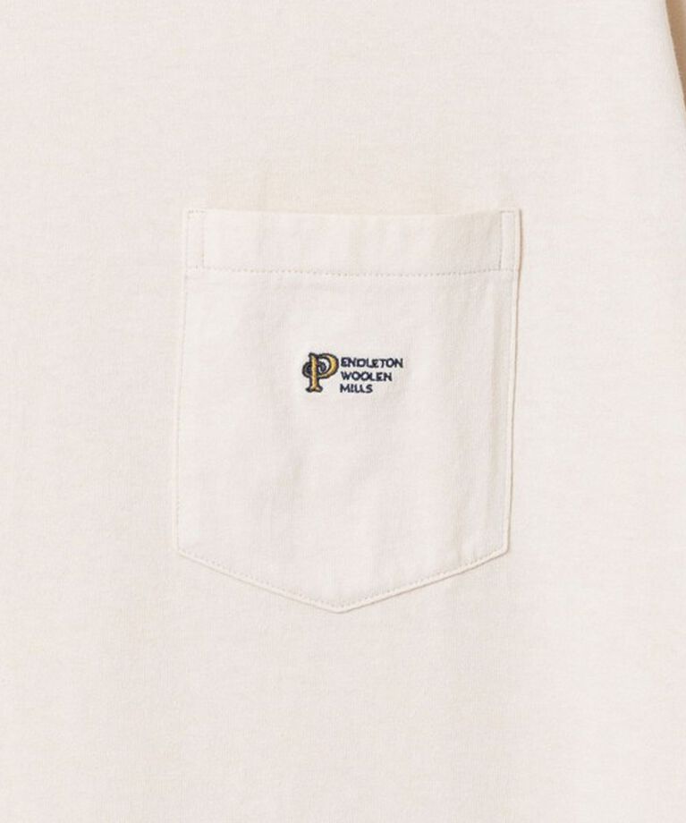 GLOSTER「【PENDLETON/ペンドルトン】ポケットTシャツ ワンポイントロゴ ポケT」|Tシャツ・カットソー|