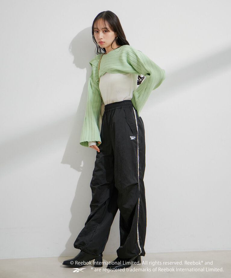 VIS「【Reebok別注】裾ドロストトラックパンツ」|その他|
