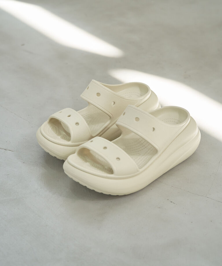 Juze「【crocs】 CRUSH SANDAL【WEB限定】」|サンダル|ベージュ(27)
