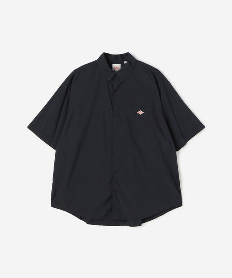 DANTON「DANTON | ナイロン プランサーボタンダウン 半袖シャツ MEN」|シャツ・ブラウス|DKNAVY