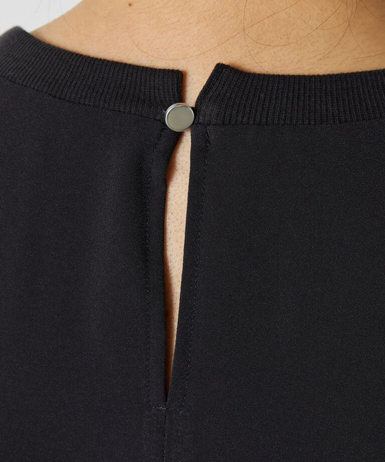  「刺繍ロゴジョーゼットTシャツ」|Tシャツ・カットソー|