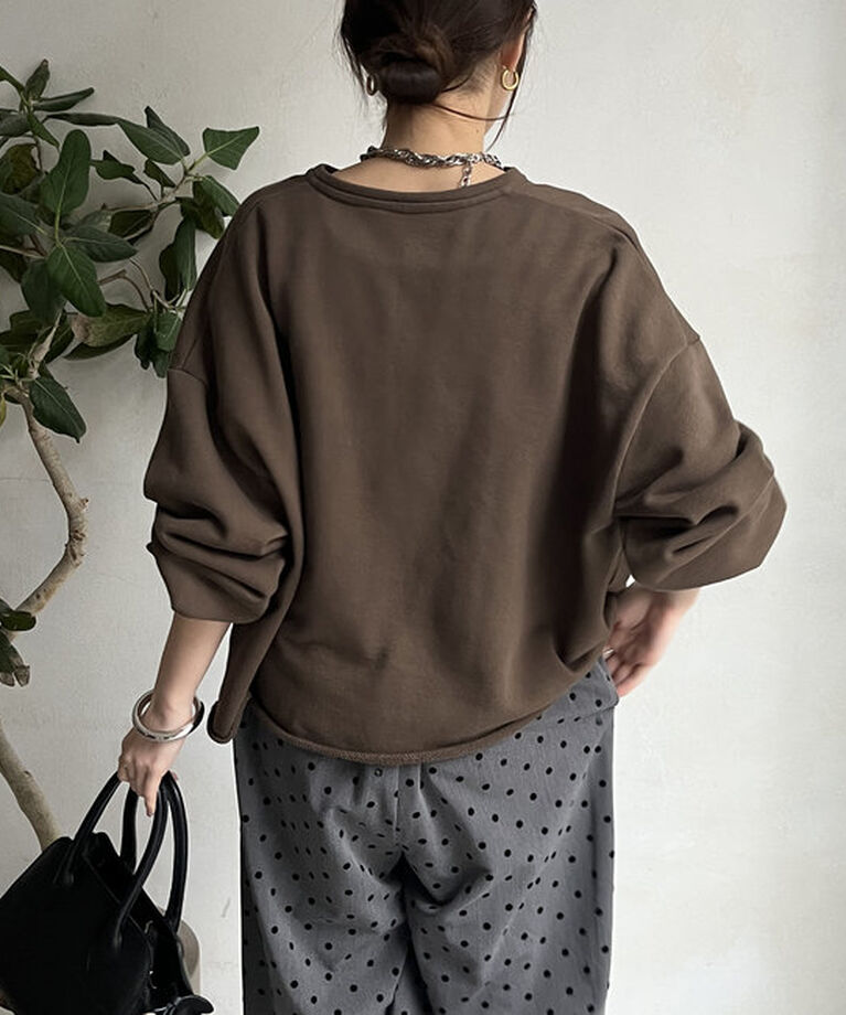  「【完売カラー再販開始！/新色追加】Vネックスウェット」|Tシャツ・カットソー|