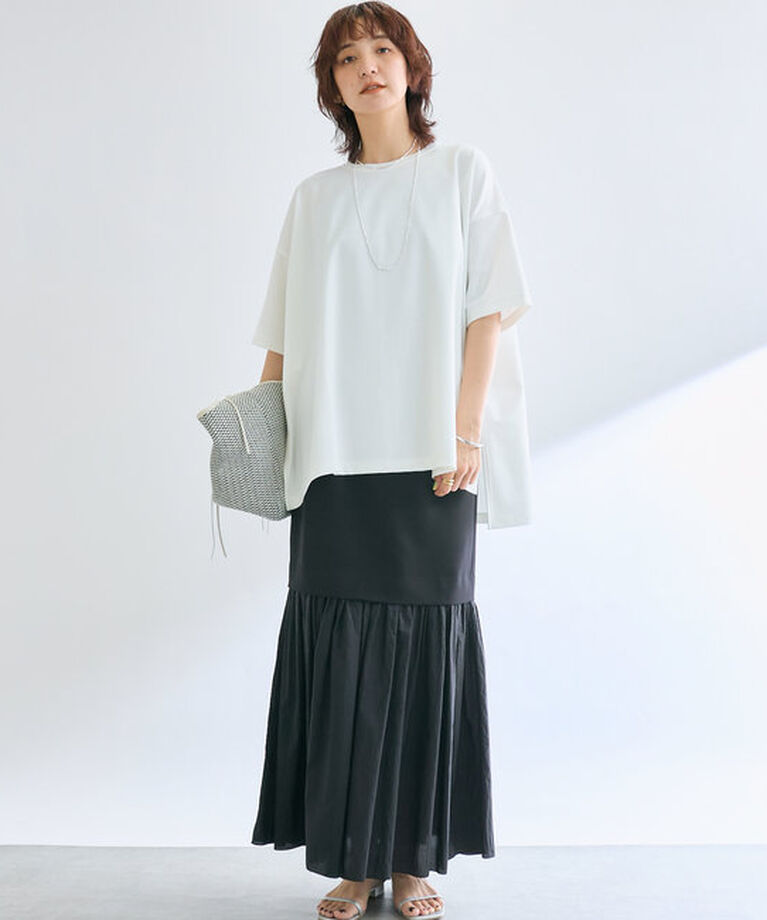  「【WEB限定/好評につき復刻】ライトポンチゴブソデカットソー」|Tシャツ・カットソー|
