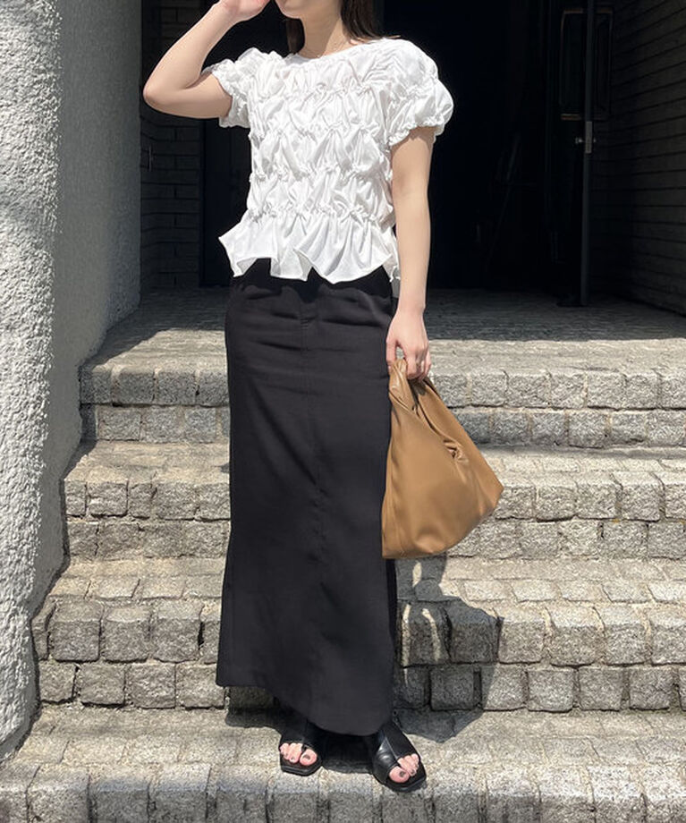 「シャーリングホイップTシャツ」|Tシャツ・カットソー|