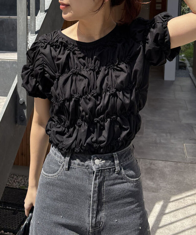  「シャーリングホイップTシャツ」|Tシャツ・カットソー|