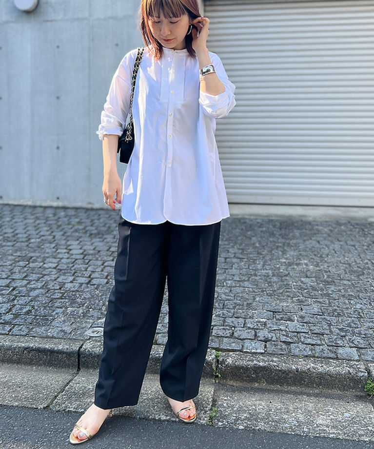 Rouge vif「ウエストゴム ワイドバレルパンツ」|その他|