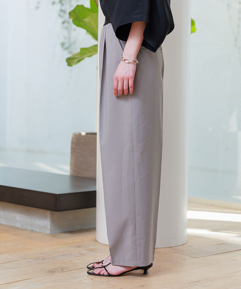 Rouge vif「ウエストゴム ワイドバレルパンツ」|その他|