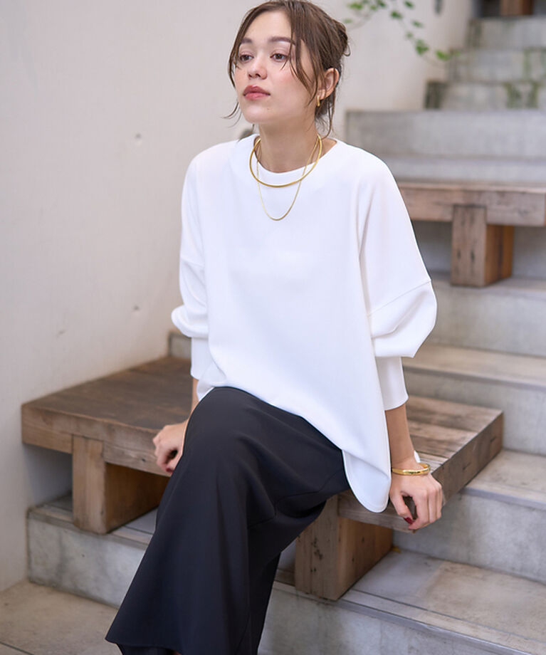 Rouge vif「ダンボールフォルムプルオーバー」|Tシャツ・カットソー|