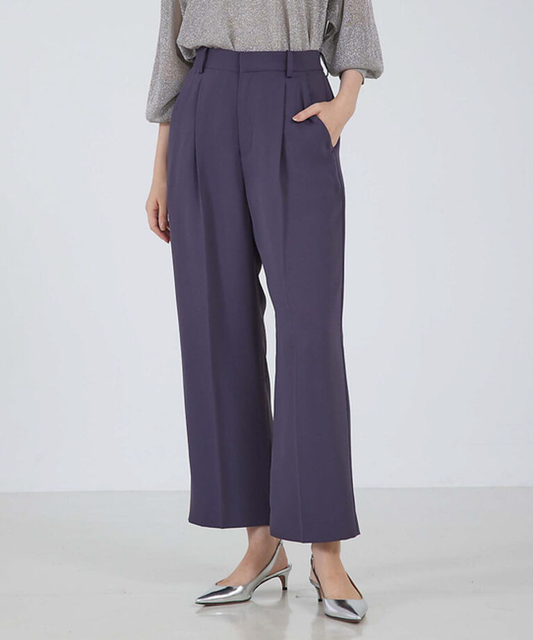 qualite「マットサテンストレートパンツ」|その他|