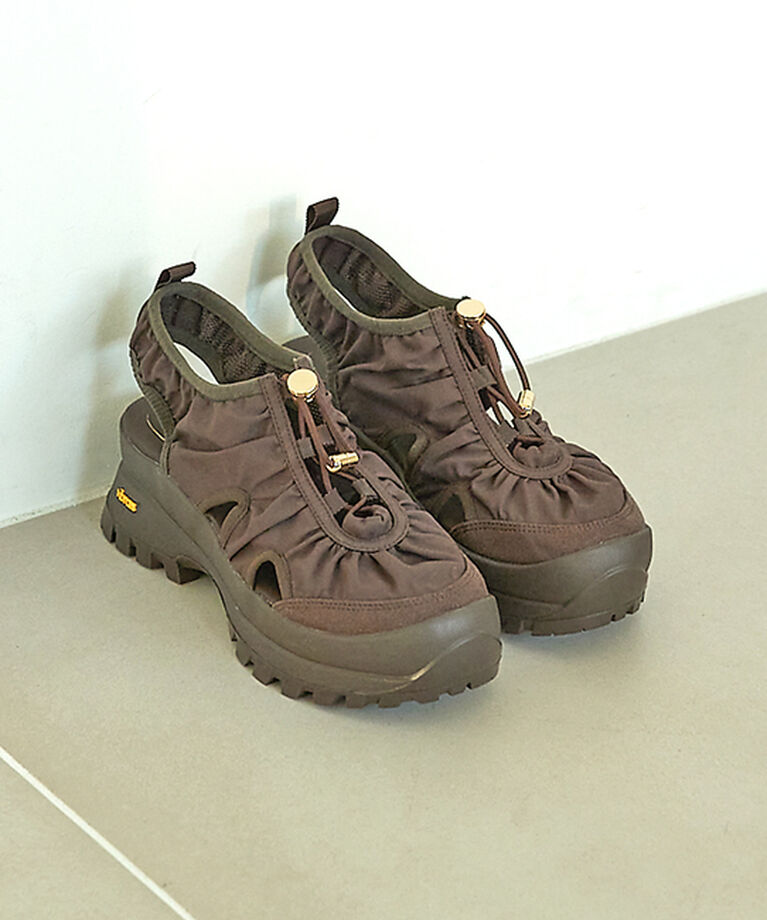 AU BANNISTER「【40周年】【Vibram/ヴィブラムソール】スポーツサンダル」|サンダル|ダークブラウン