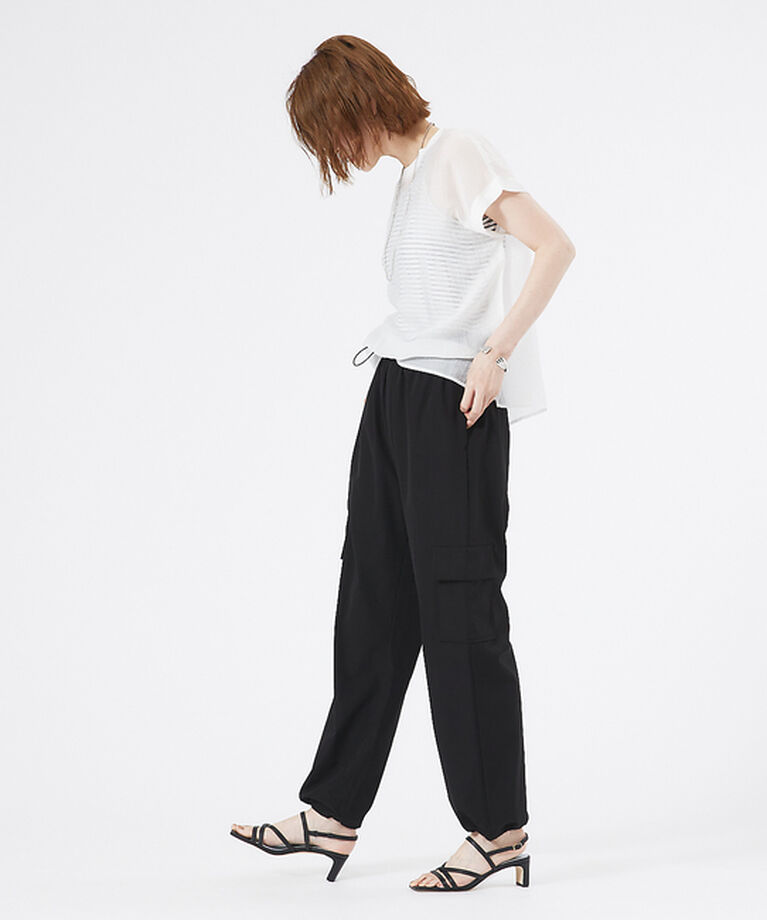 abahouse mavie「【大人気】ナイロンストレッチカーゴパンツ」|カーゴ|