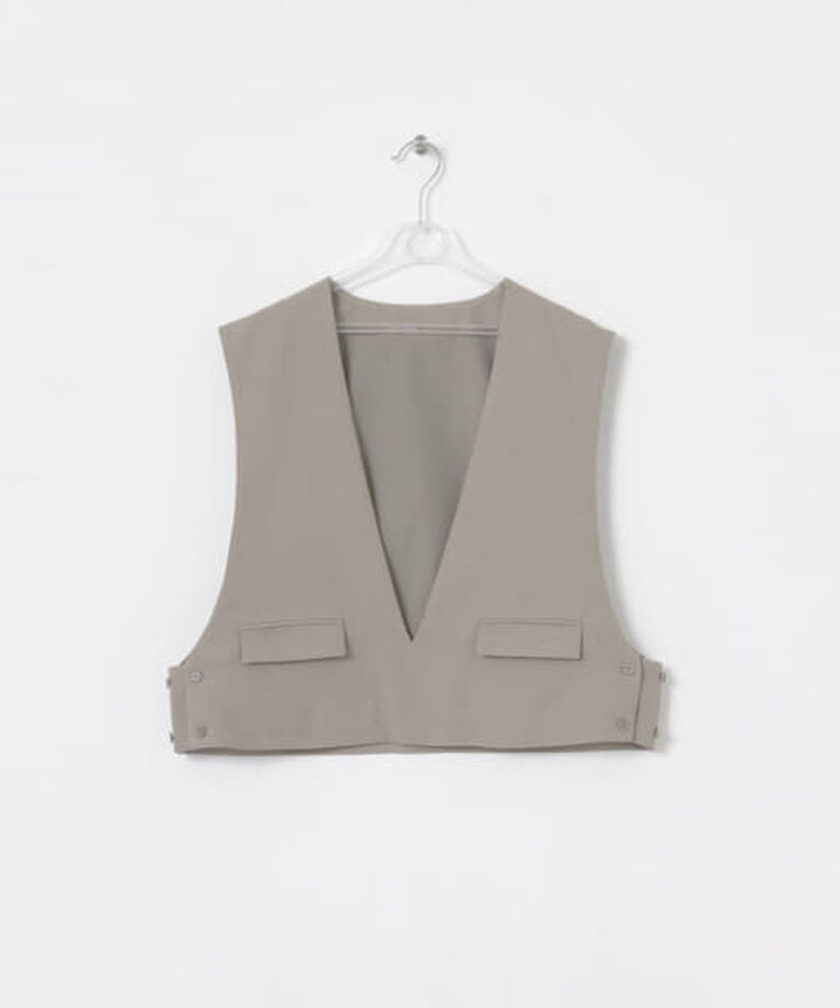 LAATO「LAATO layered vest」|ベスト・ジレ|ナッツ