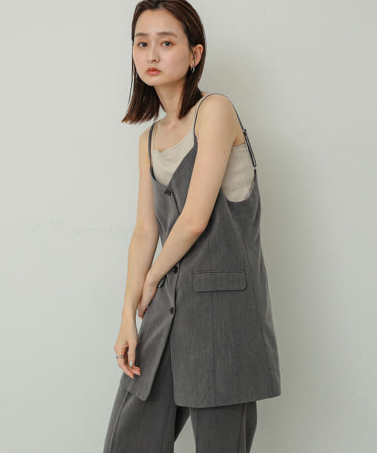 SENSE OF PLACE by URBAN RESEARCH「SENSE OF PLACE テーラードキャミチュニック」|チュニック|