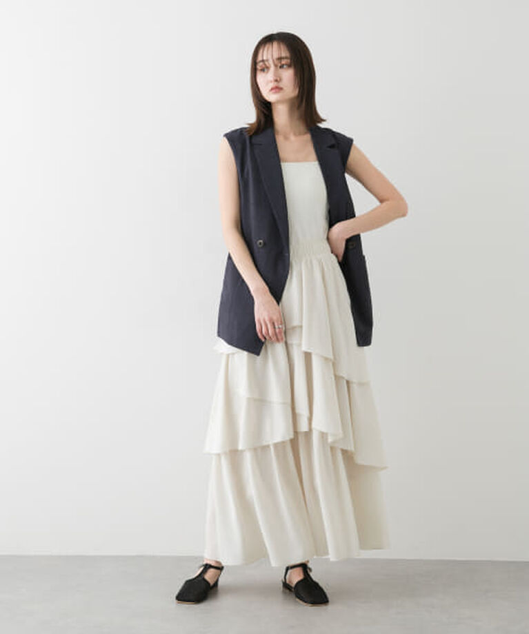 SENSE OF PLACE by URBAN RESEARCH「SENSE OF PLACE アシメティアードスカート」|スカート|