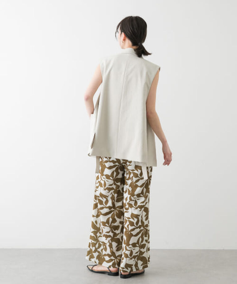 SENSE OF PLACE by URBAN RESEARCH「SENSE OF PLACE リーフプリントイージーパンツ」|その他|