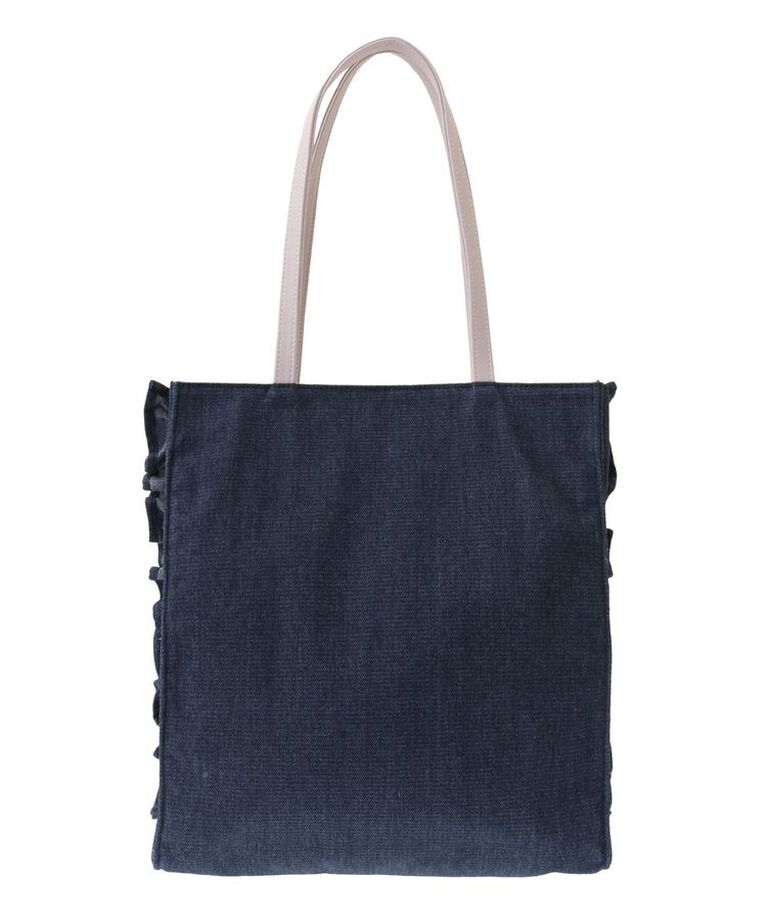 Maison de FLEUR「デニムフリルトートバッグ」|トートバッグ|