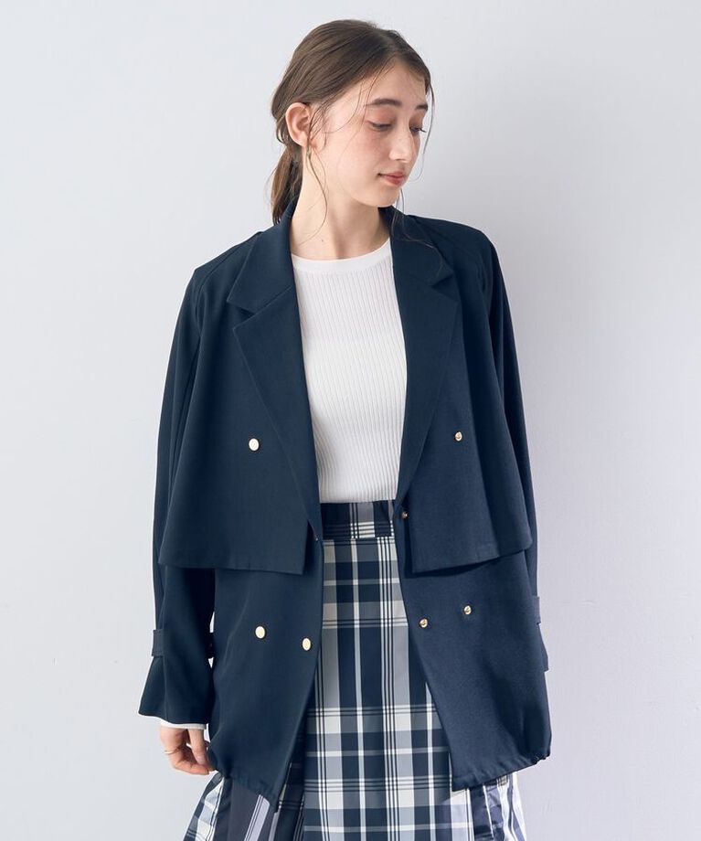 YECCA VECCA「ミドル丈3wayコート」|その他|