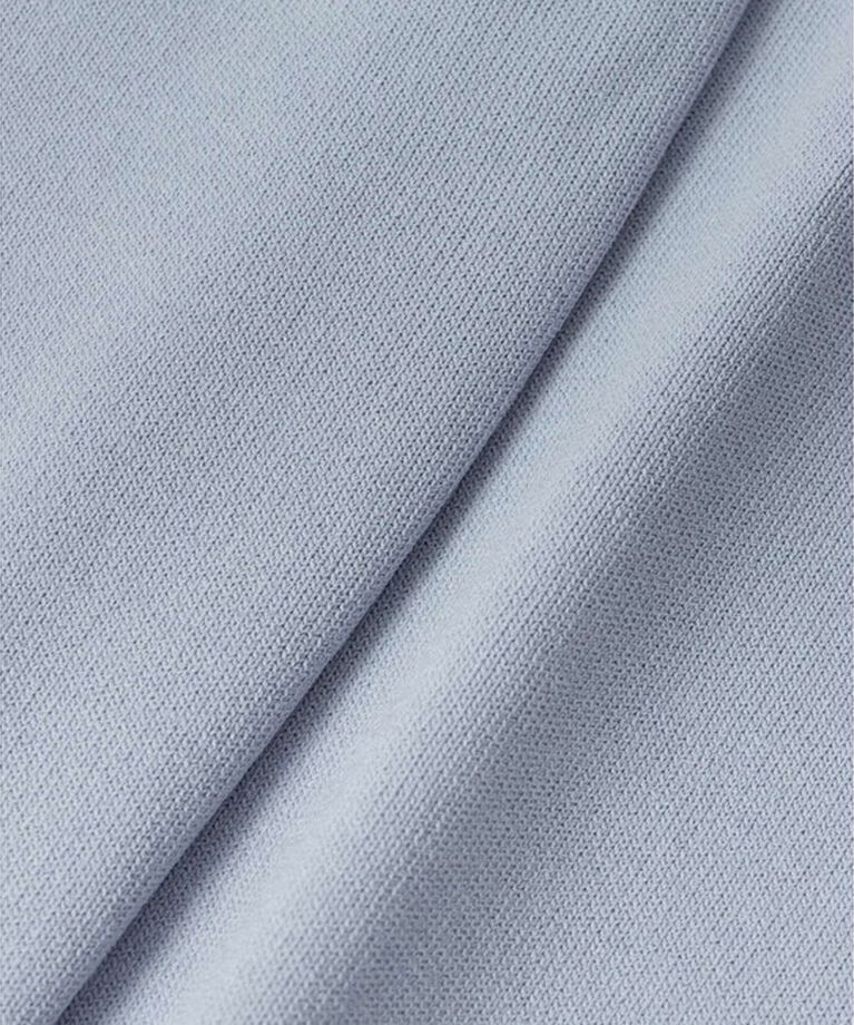 allureville「スタンドフリルネックフレンチプルオーバー」|ニット・セーター|