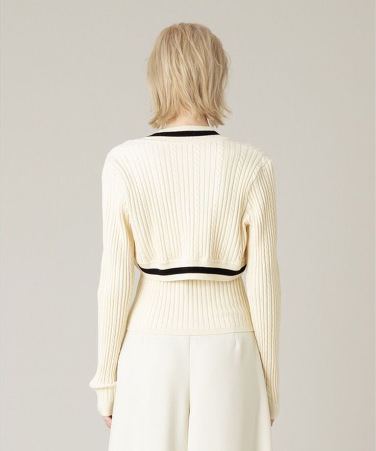 LOULOU WILLOUGHBY「【LOULOU WILLOUGHBY】ビスチェボレロニット」|その他|