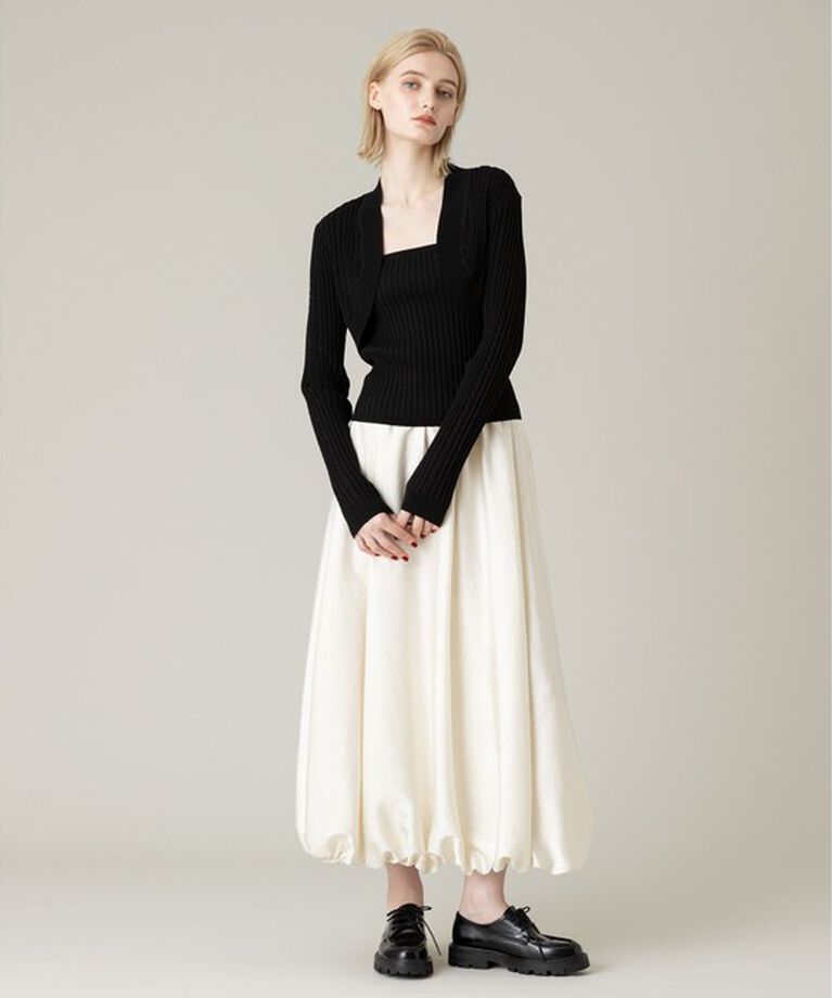 LOULOU WILLOUGHBY「【LOULOU WILLOUGHBY】ビスチェボレロニット」|その他|