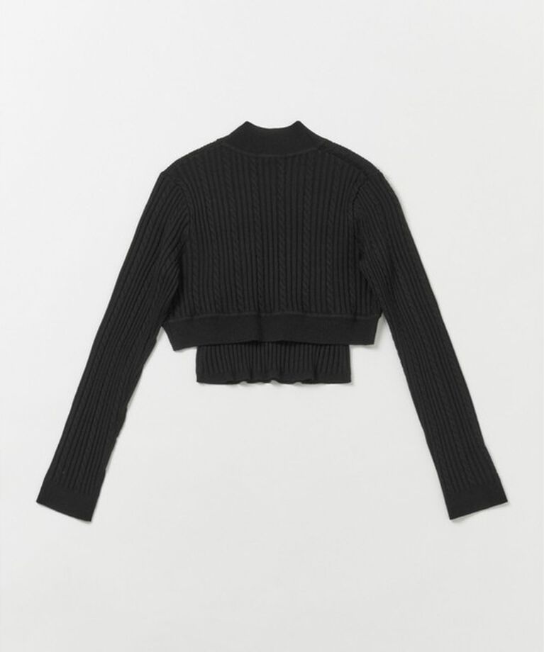 LOULOU WILLOUGHBY「【LOULOU WILLOUGHBY】ビスチェボレロニット」|その他|
