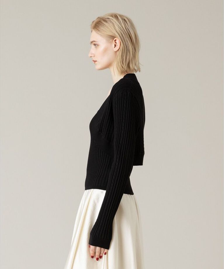 LOULOU WILLOUGHBY「【LOULOU WILLOUGHBY】ビスチェボレロニット」|その他|