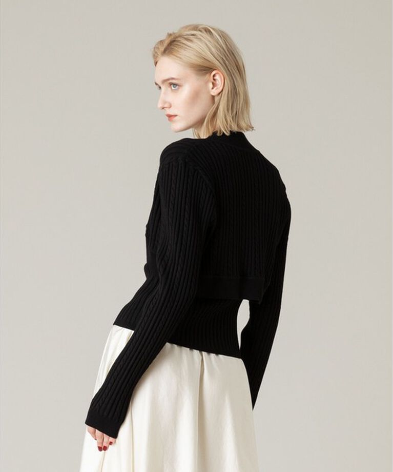 LOULOU WILLOUGHBY「【LOULOU WILLOUGHBY】ビスチェボレロニット」|その他|