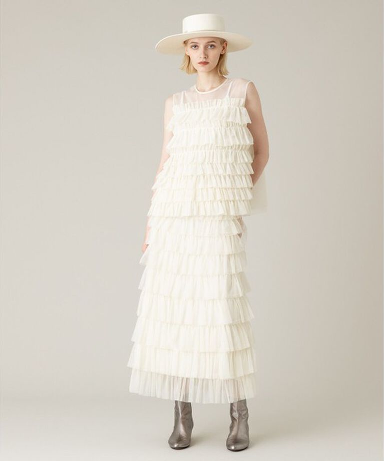 LOULOU WILLOUGHBY「【LOULOU WILLOUGHBY】チュールブラウス」|シャツ・ブラウス|