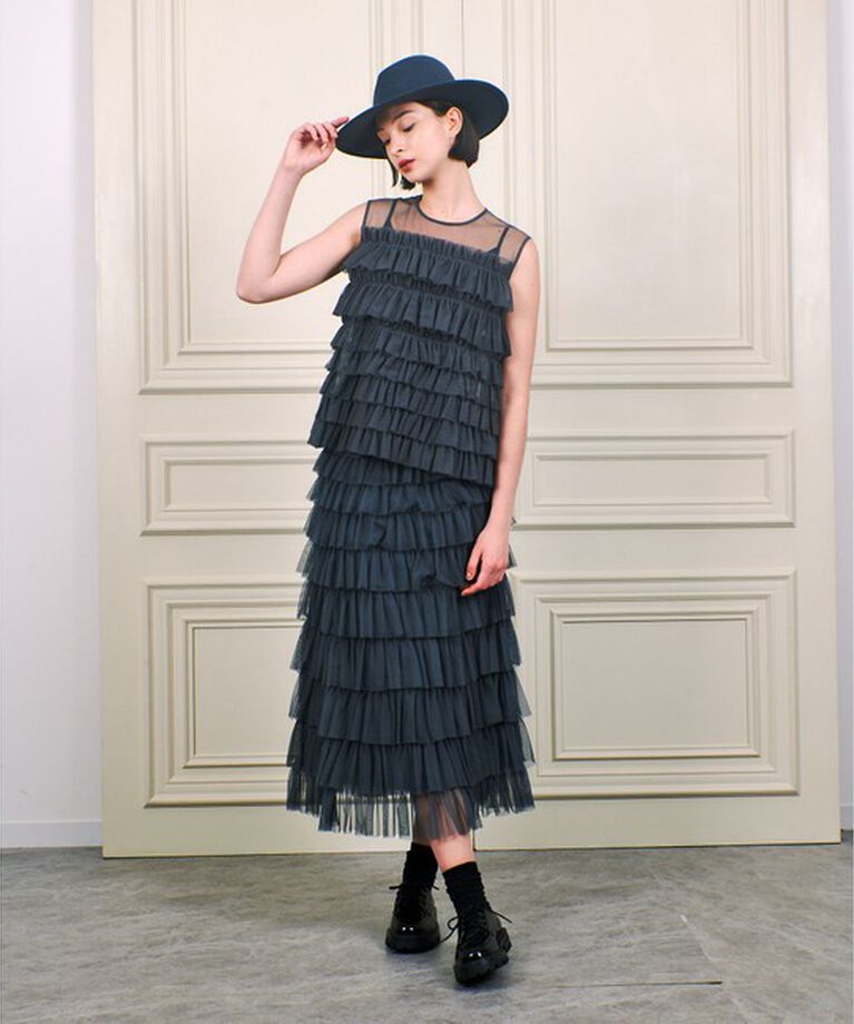 LOULOU WILLOUGHBY「【LOULOU WILLOUGHBY】チュールブラウス」|シャツ・ブラウス|