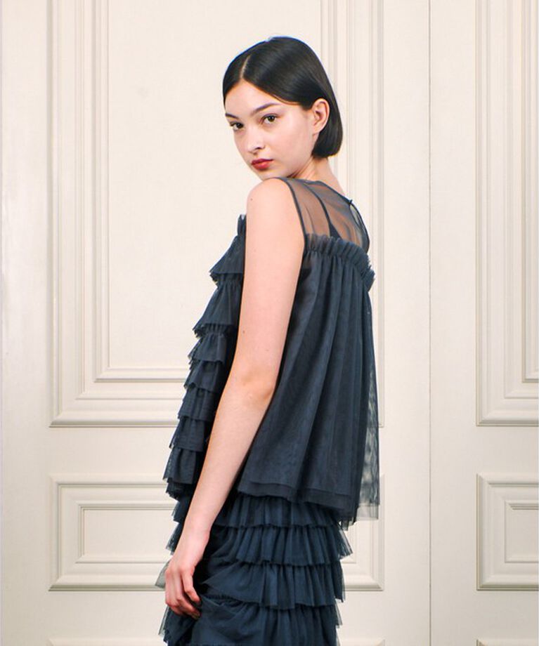 LOULOU WILLOUGHBY「【LOULOU WILLOUGHBY】チュールブラウス」|シャツ・ブラウス|
