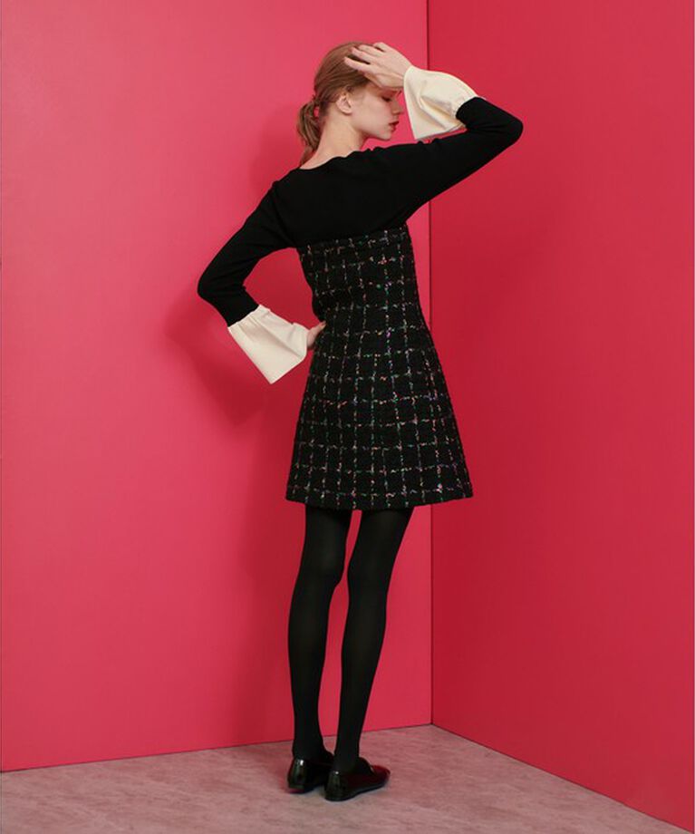 LOULOU WILLOUGHBY「【LOULOU WILLOUGHBY】スクエアネック袖フレアプルオーバー」|ニット・セーター|