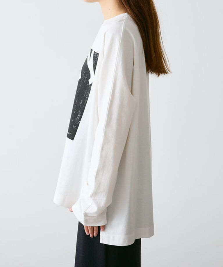  「【ふわもこ】WEB限定カラーあり / LUXURYプリントロンT」|Tシャツ・カットソー|