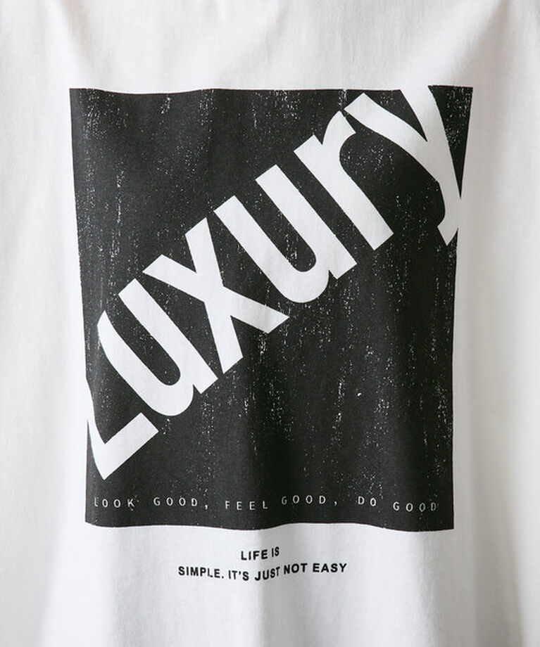  「【ふわもこ】WEB限定カラーあり / LUXURYプリントロンT」|Tシャツ・カットソー|