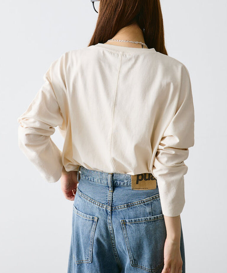  「【ふわもこ】WEB限定カラーあり / LUXURYプリントロンT」|Tシャツ・カットソー|