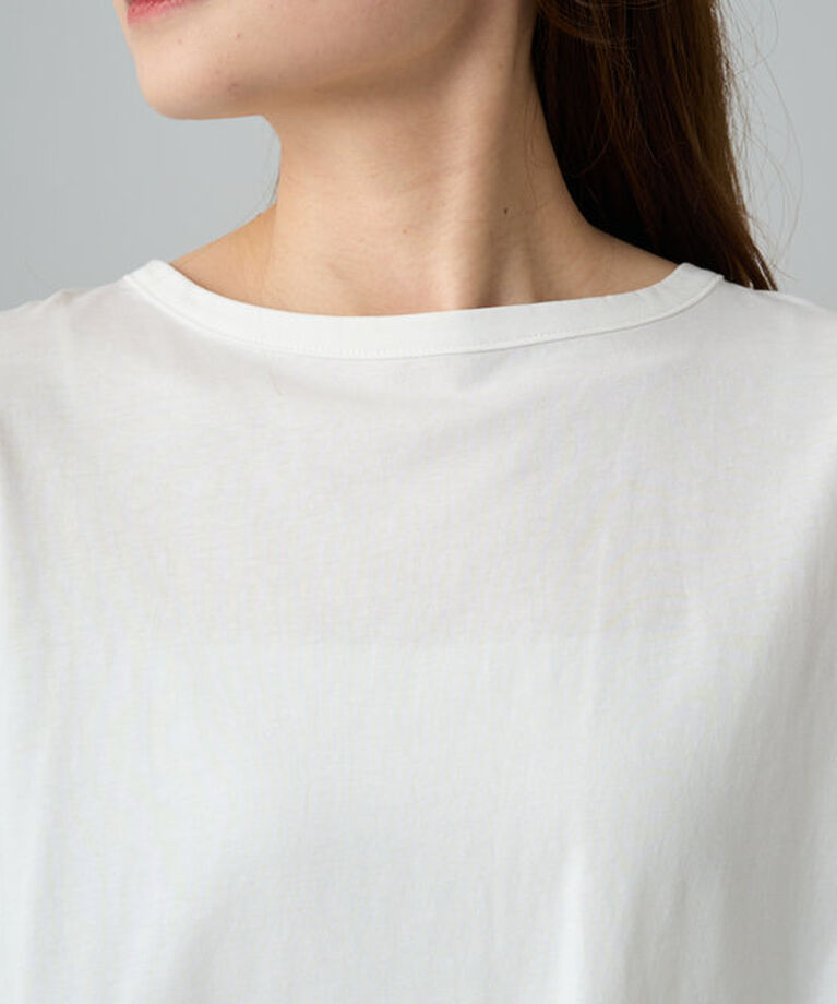  「《リバイバル》【WEB限定/Du noir】バッグリボンペプラムTシャツ」|プルオーバー|